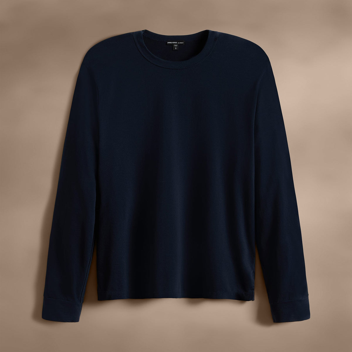 Heavy Luxe Jersey Long Sleeve in Blue Noir | James Perse Los Angeles