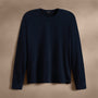 Heavy Luxe Jersey Long Sleeve in Blue Noir | James Perse Los Angeles