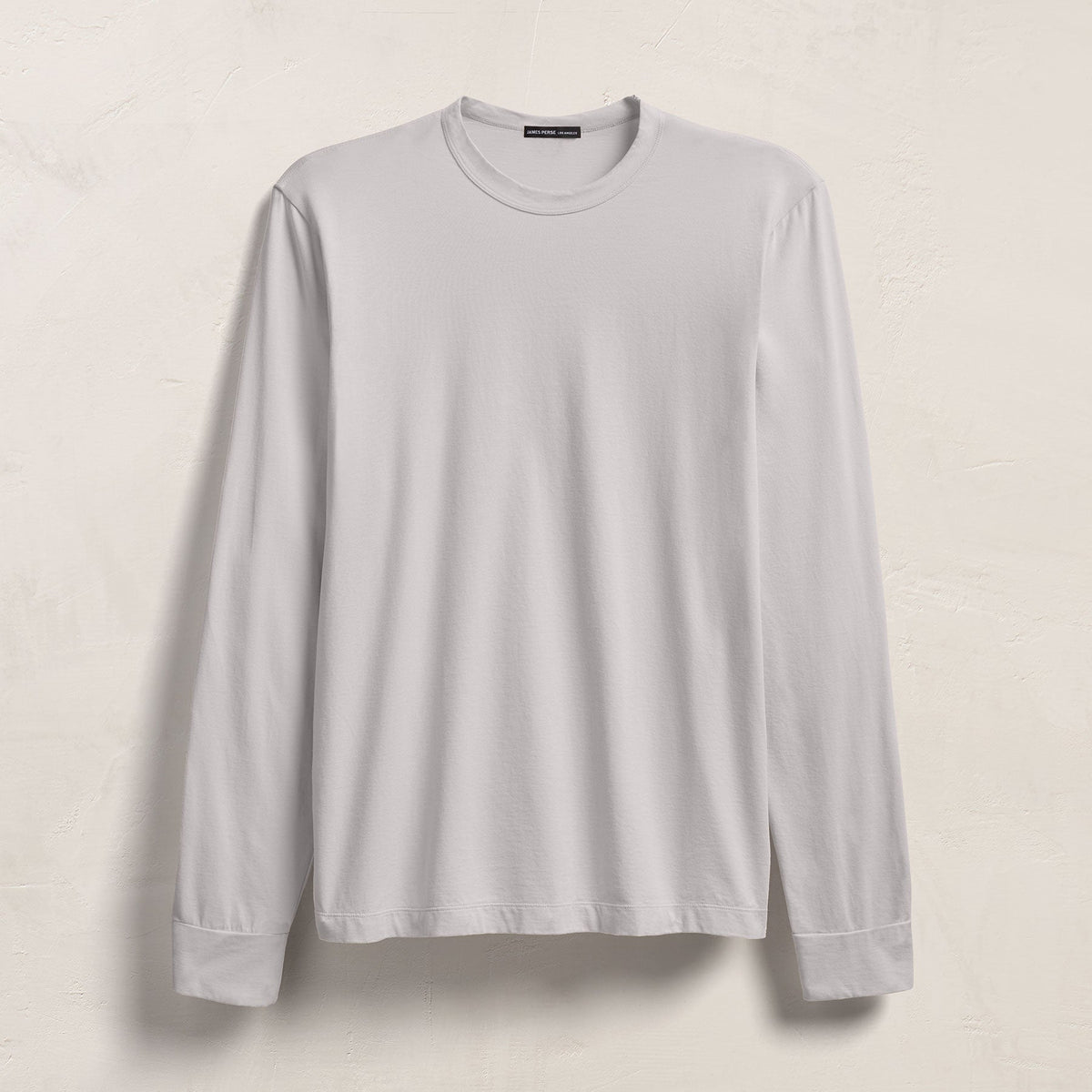 Heavy Luxe Jersey Long Sleeve in Light Mist | James Perse Los Angeles