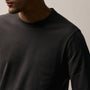 Heavy Luxe Jersey Long Sleeve in Magma | James Perse Los Angeles