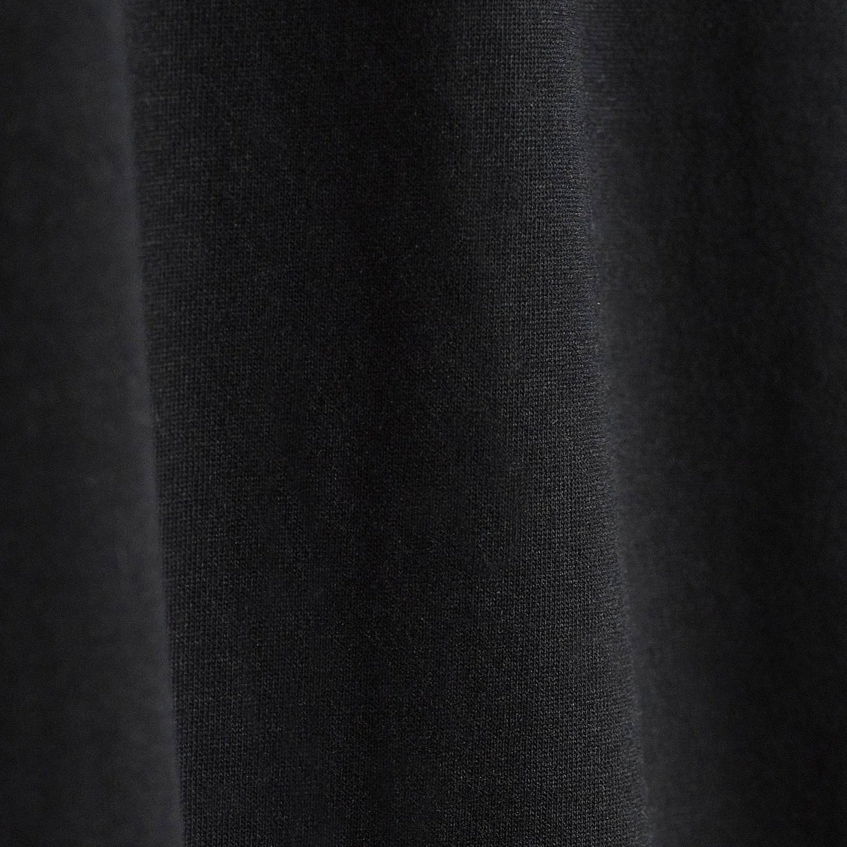 Heavy Luxe Jersey Long Sleeve Polo in Black | James Perse Los Angeles