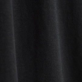 Heavy Luxe Jersey Long Sleeve Polo in Black | James Perse Los Angeles