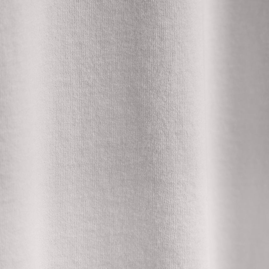 Heavy Luxe Jersey Long Sleeve Polo in Light Mist | James Perse Los Angeles