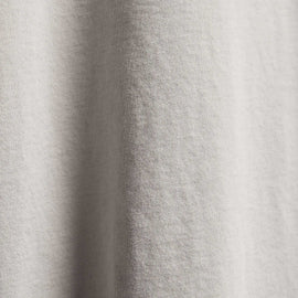 Luxury Organic Jersey Half Zip in Concrete | James Perse Los Angeles