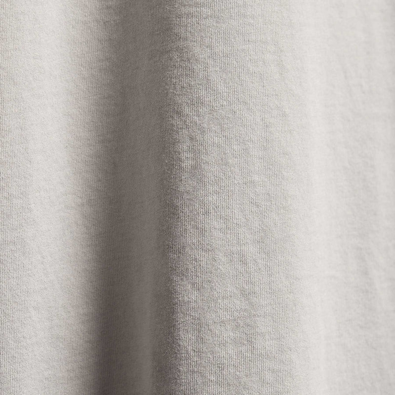 Luxury Organic Jersey Half Zip in Concrete | James Perse Los Angeles