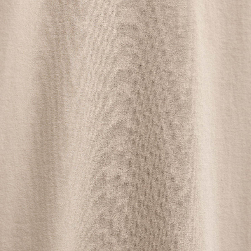 Heavy Luxe Jersey Oversized Crew in Stone | James Perse Los Angeles