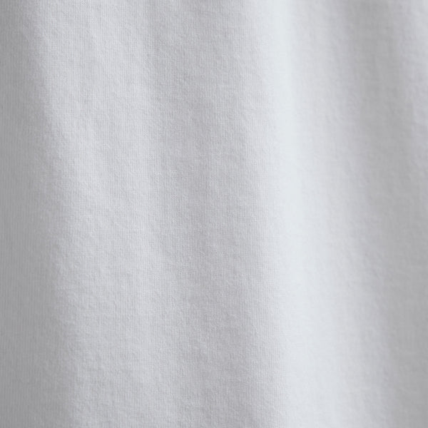 Heavy Luxe Jersey Oversized Crew in White | James Perse Los Angeles