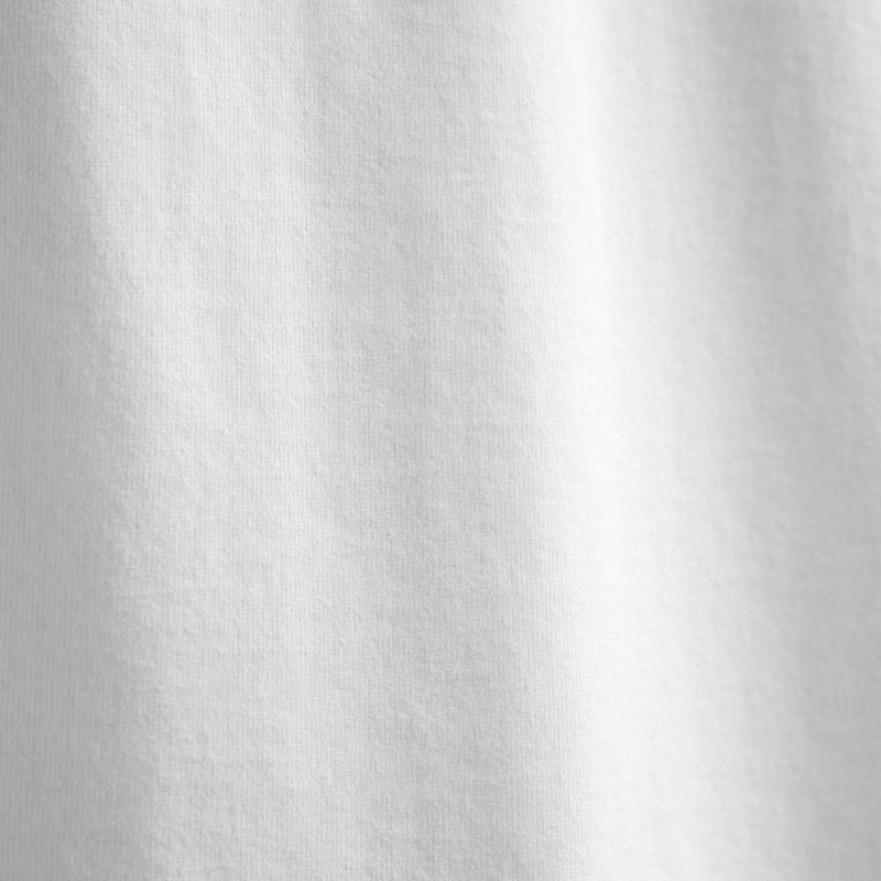 Heavy Luxe Jersey Oversized Crew in White | James Perse Los Angeles