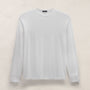 Heavy Luxe Jersey Oversized Long Sleeve in White | James Perse Los Angeles