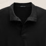 Heavy Luxe Jersey Funnel Neck Top in Black | James Perse Los Angeles