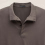 Heavy Luxe Jersey Funnel Neck Top in Dusty Brown | James Perse Los Angeles