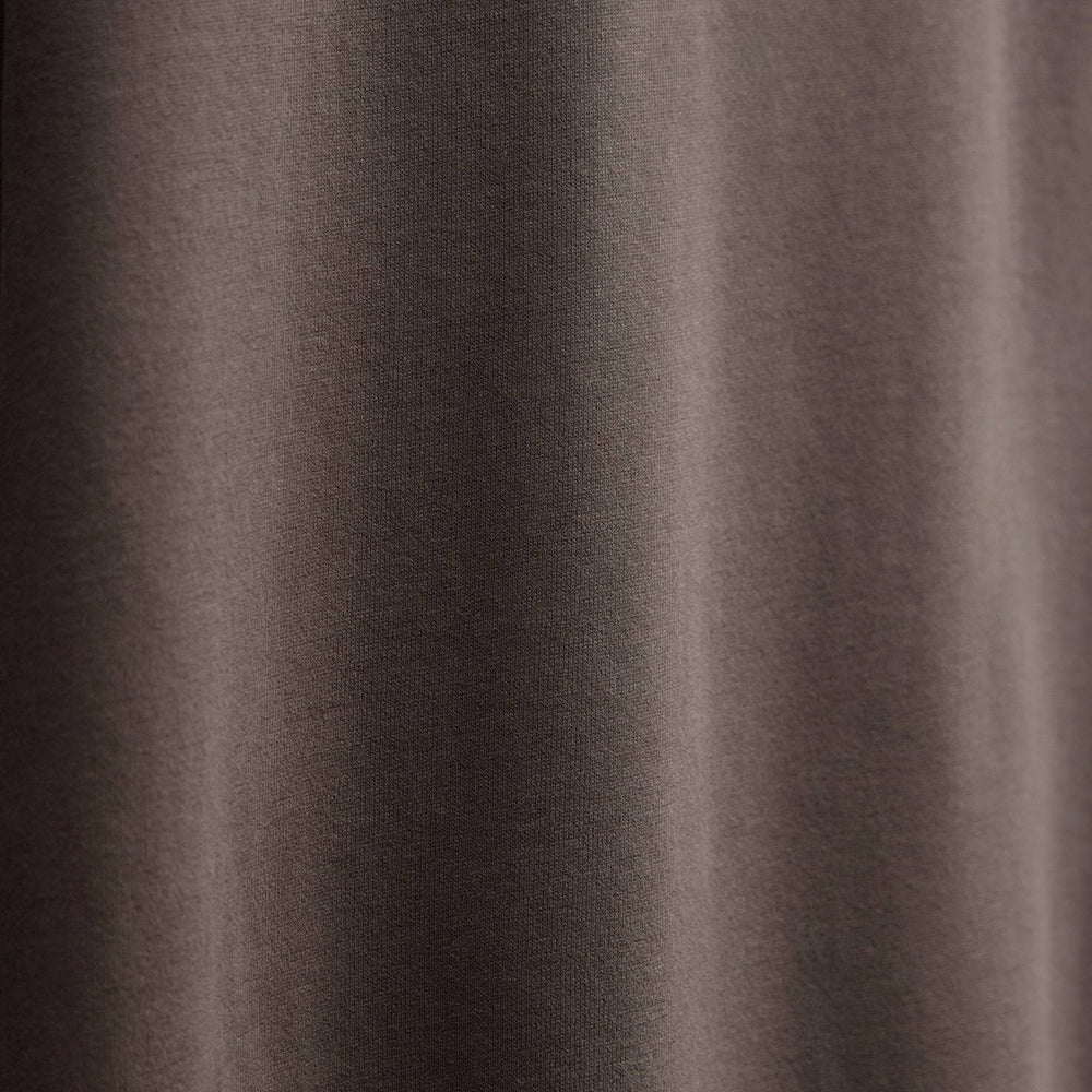 Heavy Luxe Jersey Funnel Neck Top in Dusty Brown | James Perse Los Angeles