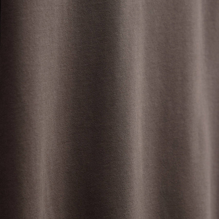Heavy Luxe Jersey Funnel Neck Top in Dusty Brown | James Perse Los Angeles