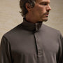 Heavy Luxe Funnel Neck in Dusty Brown | James Perse Los Angeles