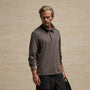 Heavy Luxe Funnel Neck in Dusty Brown | James Perse Los Angeles