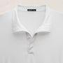 Heavy Luxe Jersey Funnel Neck Top in White | James Perse Los Angeles