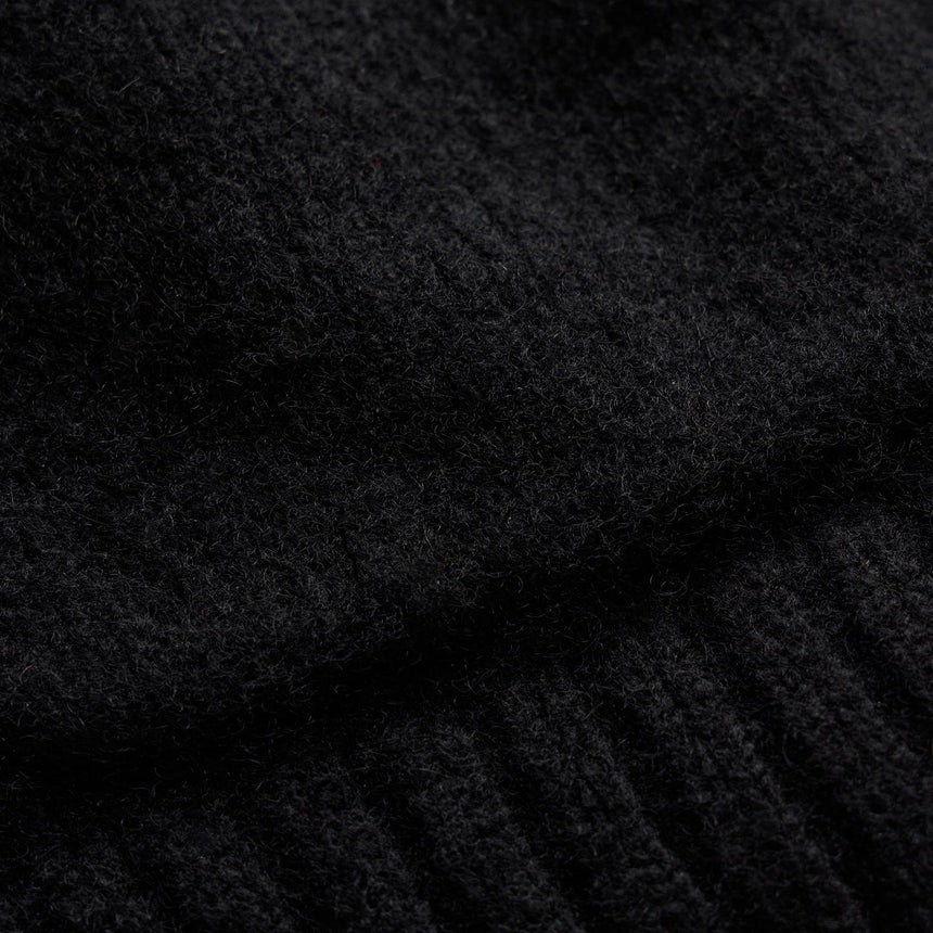 Lghtwght Cashmere Full Zp Hoodie - True Black | James Perse Los Angeles