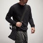 Mid Gauge Cashmere Sweatshirt in Black | James Perse Los Angeles
