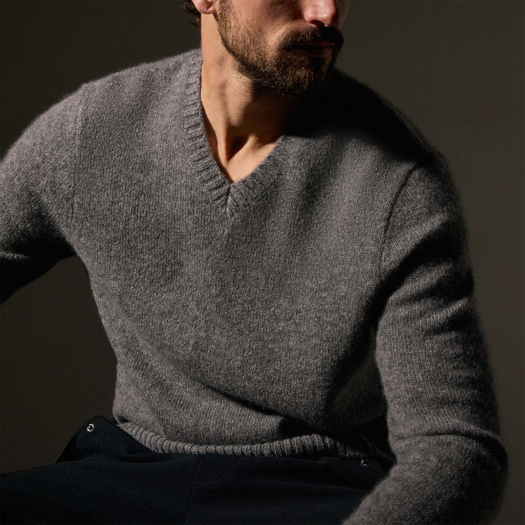 Lightweight Textured Cashmere V