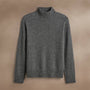 Cashmere Funnel Neck Sweater in Thunder | James Perse Los Angeles