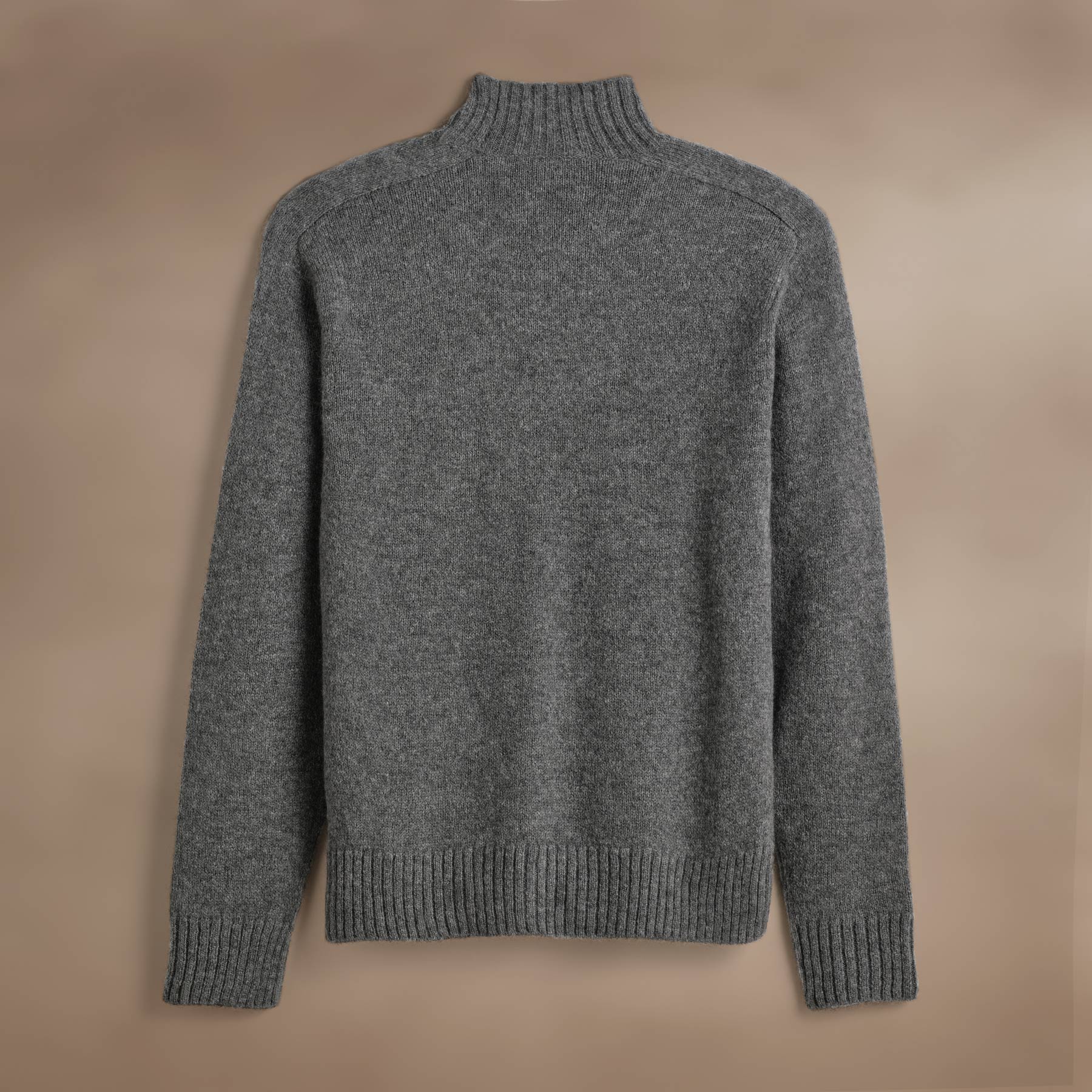 Cashmere Funnel Neck Sweater in Thunder | James Perse Los Angeles