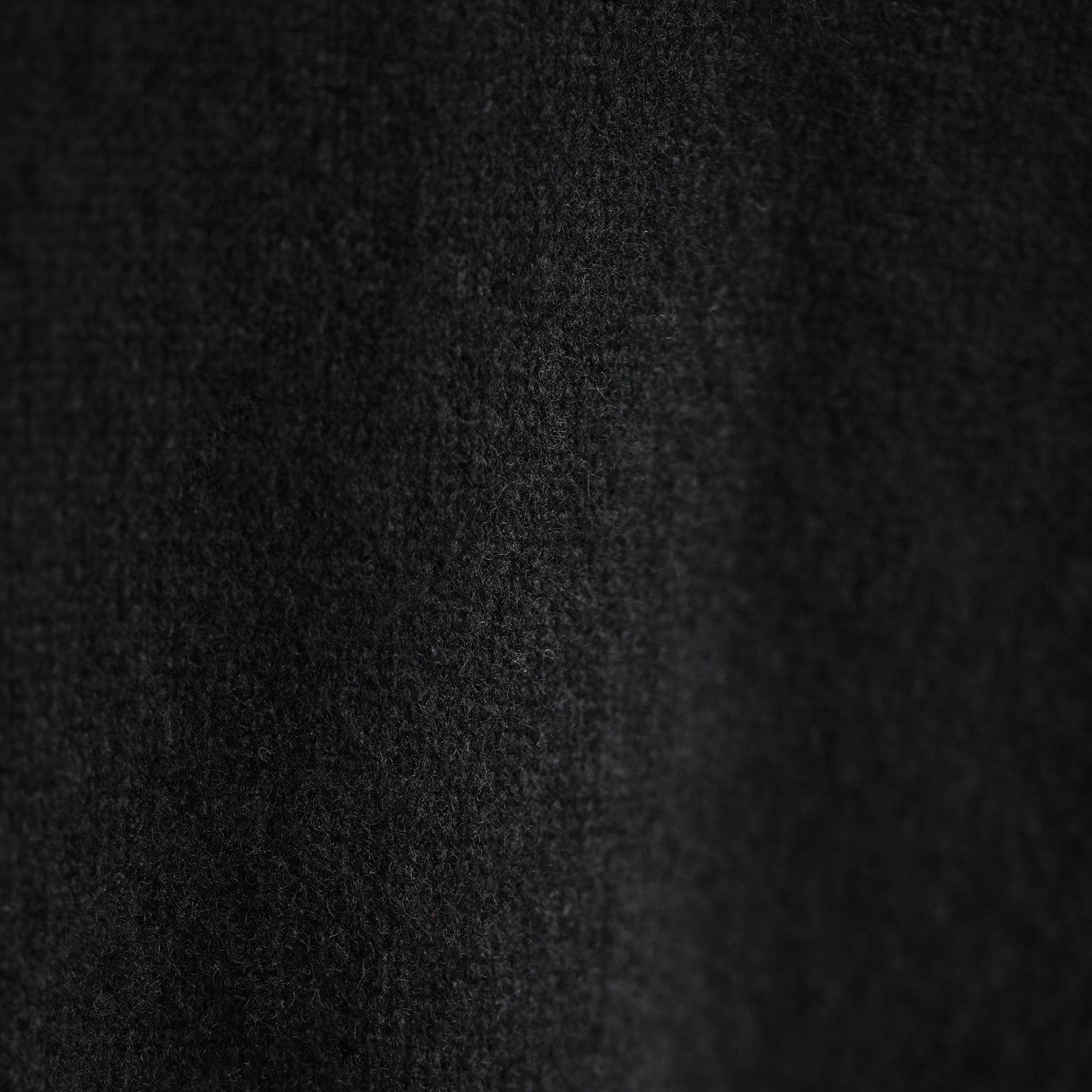 Cashmere Funnel Neck Sweater in True Black | James Perse Los Angeles