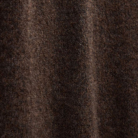 Lightweight Textured Cashmere Crew in Bark | James Perse Los Angeles