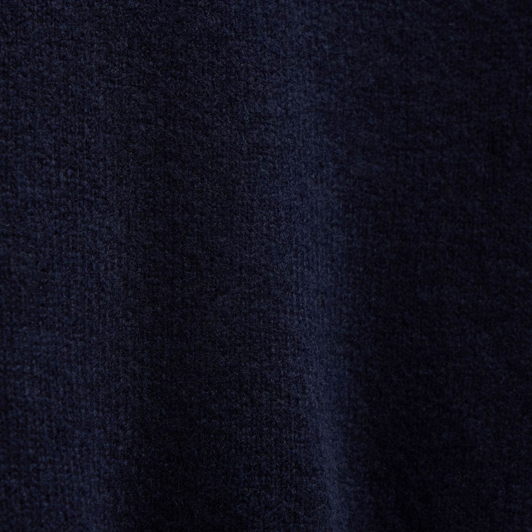 Lightweight Textured Cashmere Crew in Deep Navy | James Perse Los Angeles