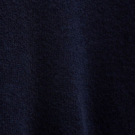 Lightweight Textured Cashmere Crew in Deep Navy | James Perse Los Angeles