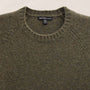 Lightweight Textured Cashmere Crew in Fir | James Perse Los Angeles