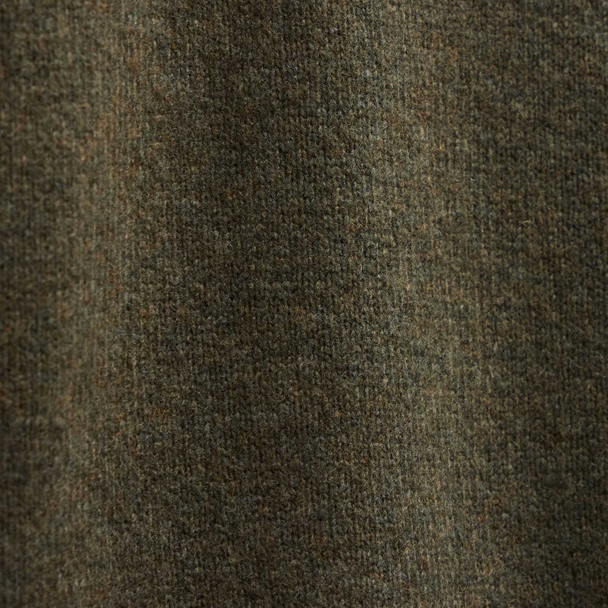Lightweight Textured Cashmere Crew in Fir | James Perse Los Angeles