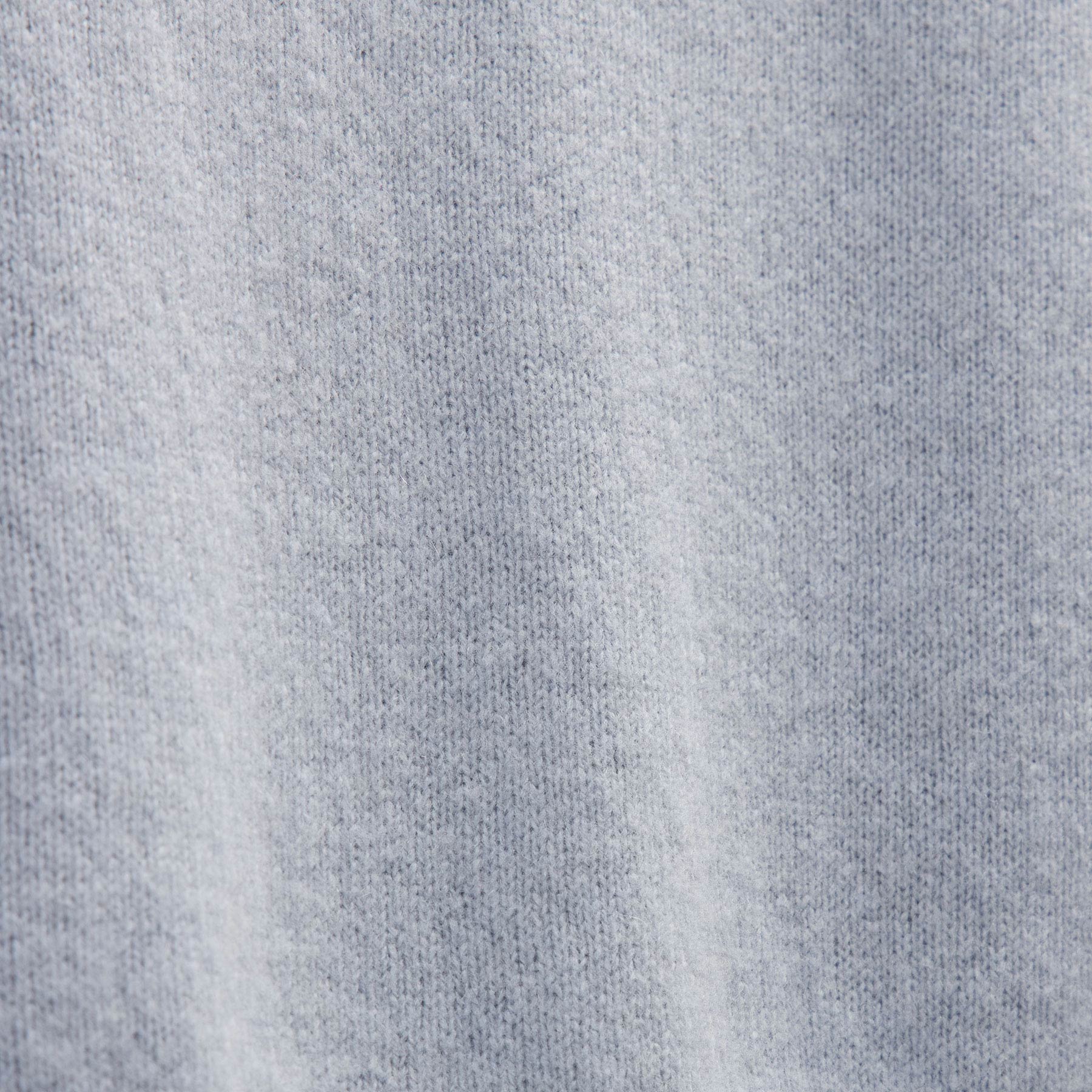 Lightweight Textured Cashmere Crew in Pale Blue | James Perse Los Angeles FLAT