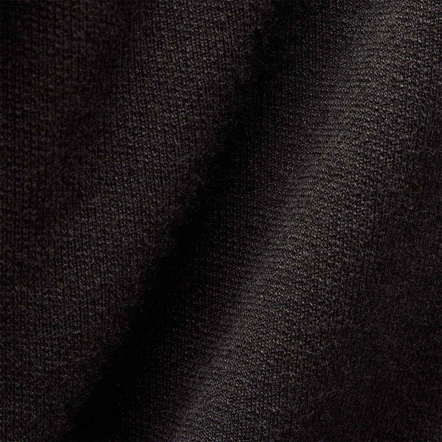 French Terry Zip Up in Black | James Perse Los Angeles