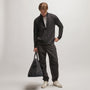 French Terry Zip Up in Black | James Perse Los Angeles