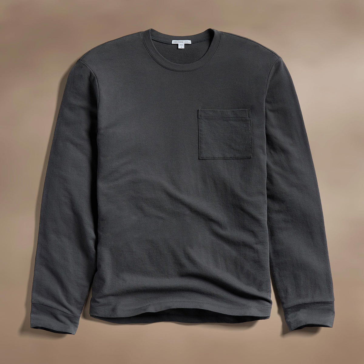 Palm Tree Sweat Top in Magma/Black | James Perse Los Angeles