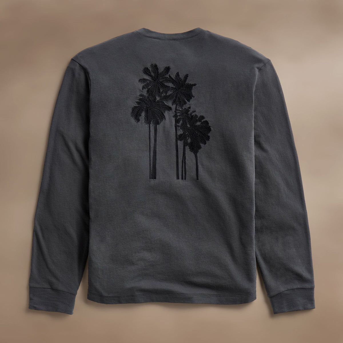 Palm Tree Sweat Top in Magma/Black | James Perse Los Angeles