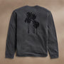 Palm Tree Sweat Top in Magma/Black | James Perse Los Angeles