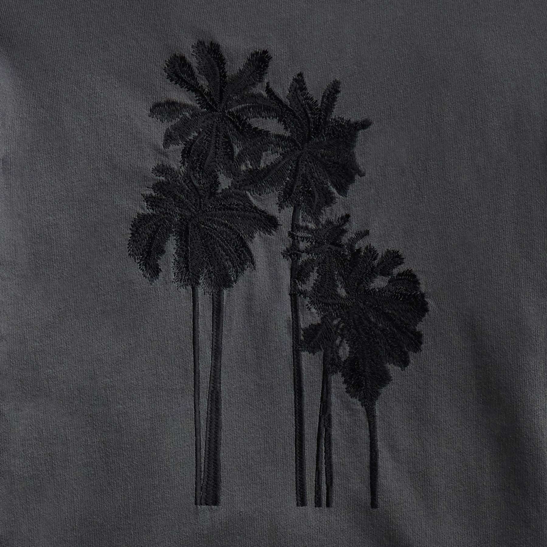 Palm Tree Sweat Top in Magma/Black | James Perse Los Angeles