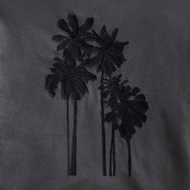Palm Tree Sweat Top in Magma/Black | James Perse Los Angeles