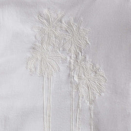 Palm Tree Sweat Top in White/White | James Perse Los Angeles
