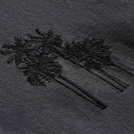 Ltwt French Terry Palm Polo in Magma/Black | James Perse Los Angeles