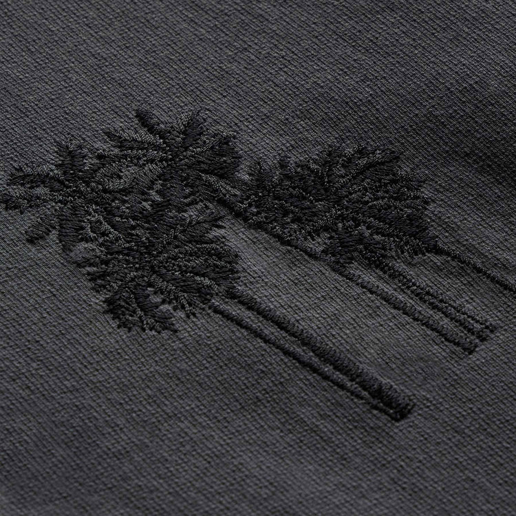 Ltwt French Terry Palm Polo in Magma/Black | James Perse Los Angeles