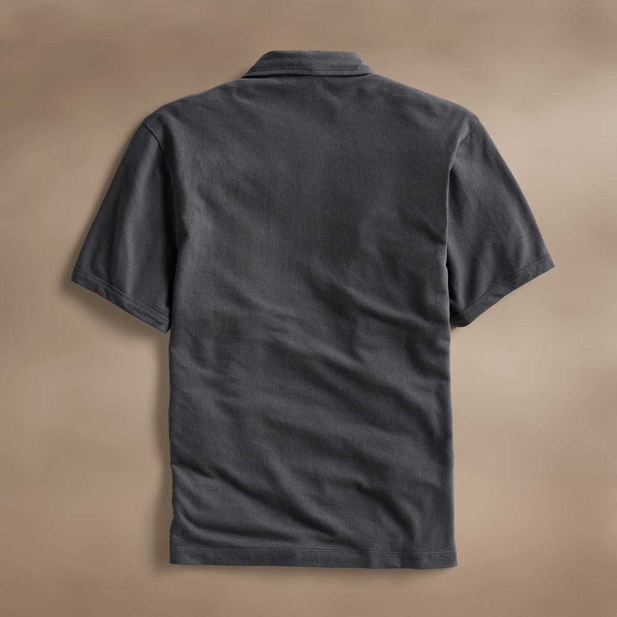 Ltwt French Terry Palm Polo in Magma/Black | James Perse Los Angeles