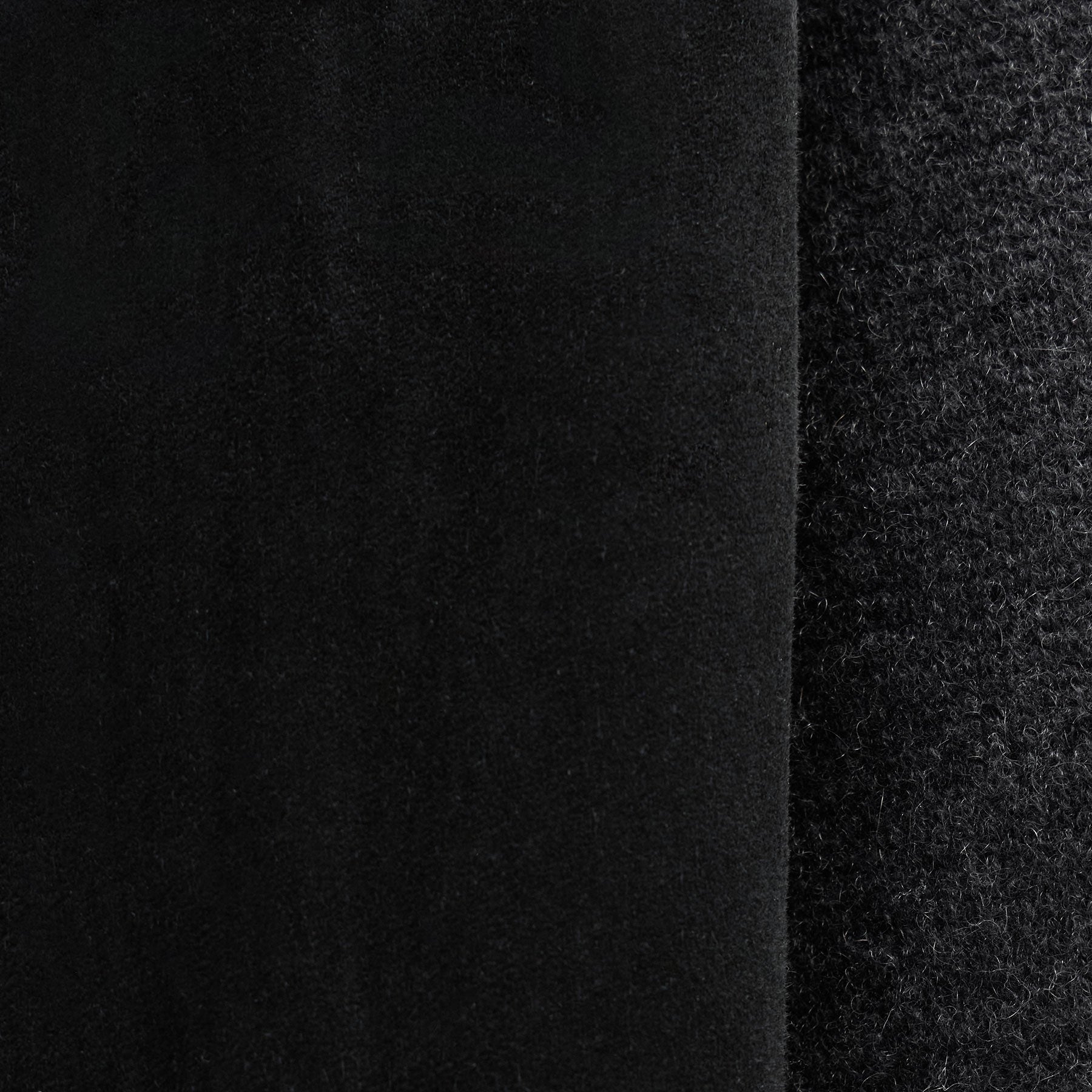 Suede Front Sweater Cardigan in Coal | James Perse Los Angeles FLAT