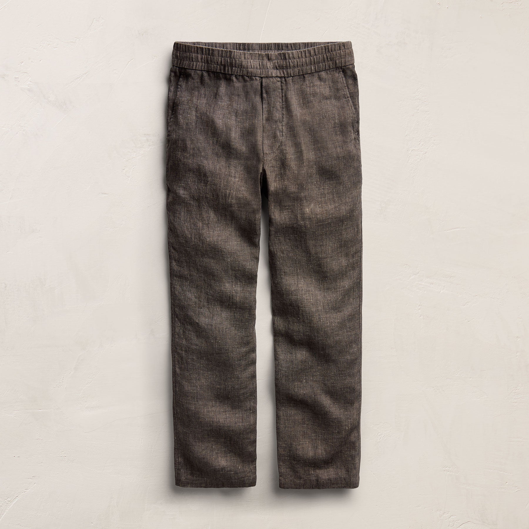 Montecito Linen Trouser in Bark | James Perse Los Angeles