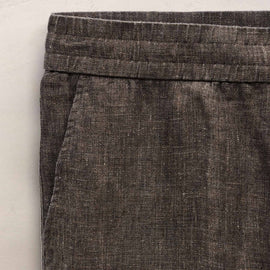 Montecito Linen Trouser in Bark | James Perse Los Angeles