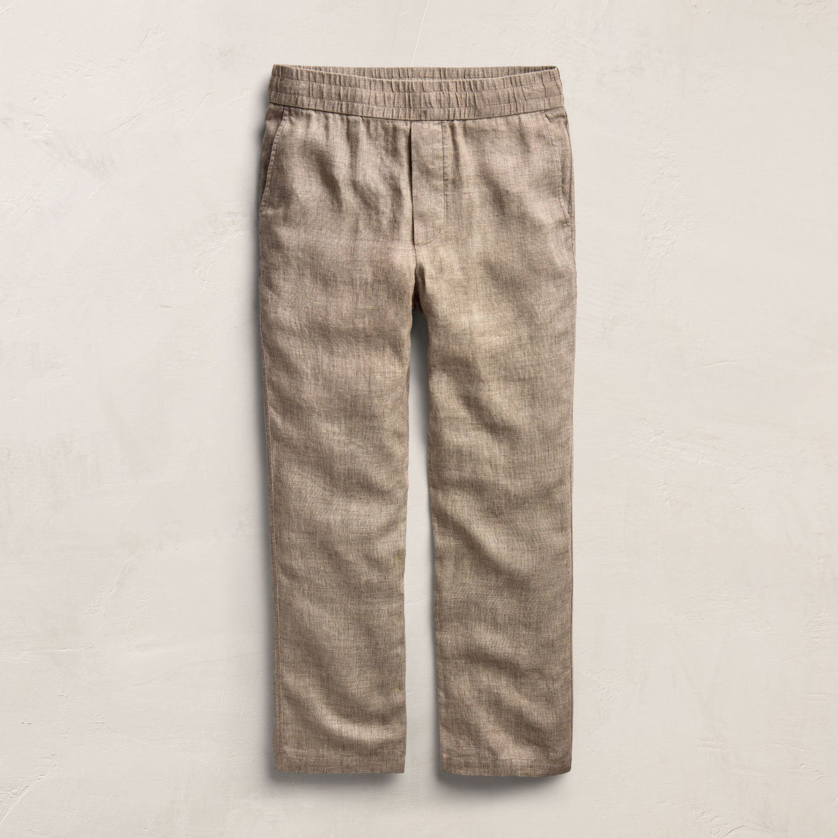 Montecito Linen Trouser in Soft Beige | James Perse Los Angeles