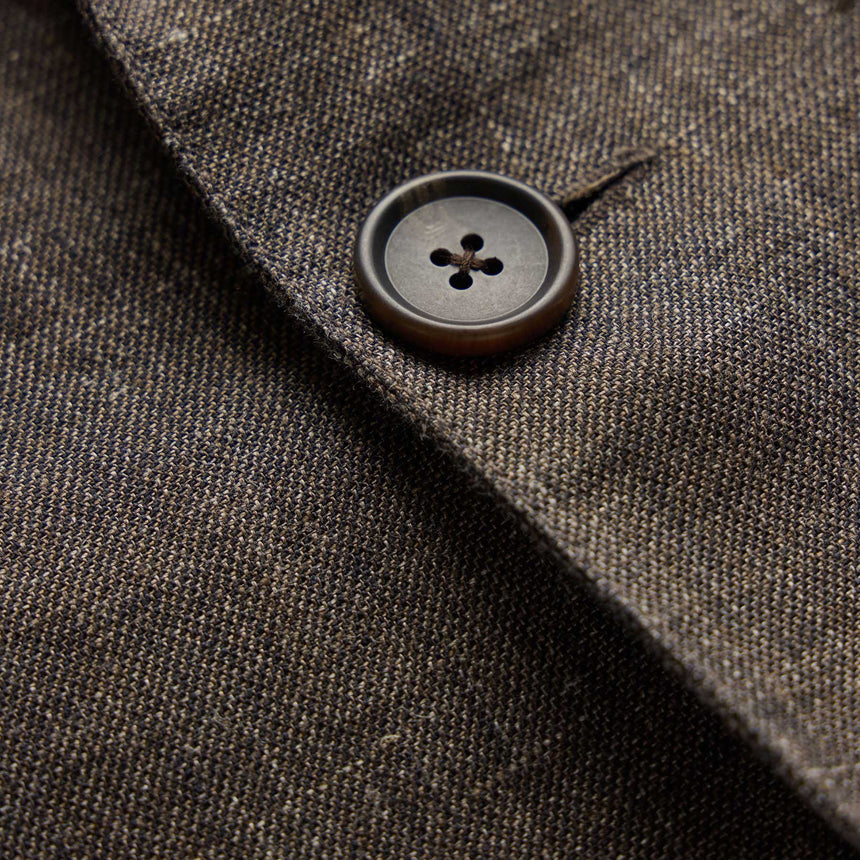 Montecito Linen Blazer in Bark | James Perse Los Angeles