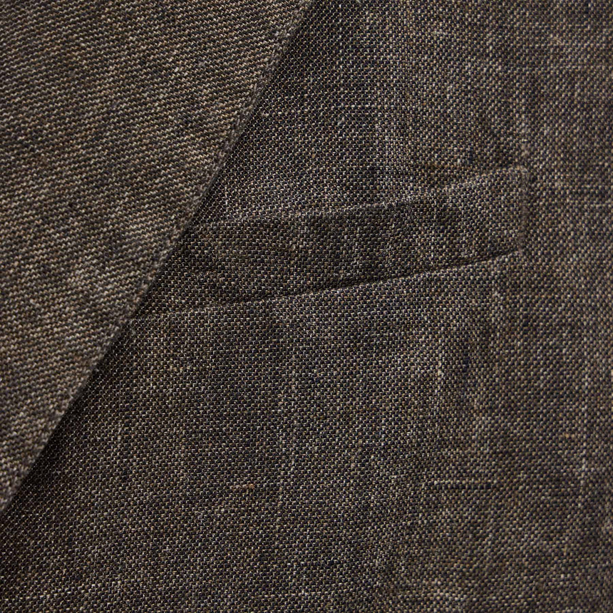 Montecito Linen Blazer in Bark | James Perse Los Angeles