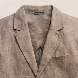 Montecito Linen Blazer in Soft Beige | James Perse Los Angeles